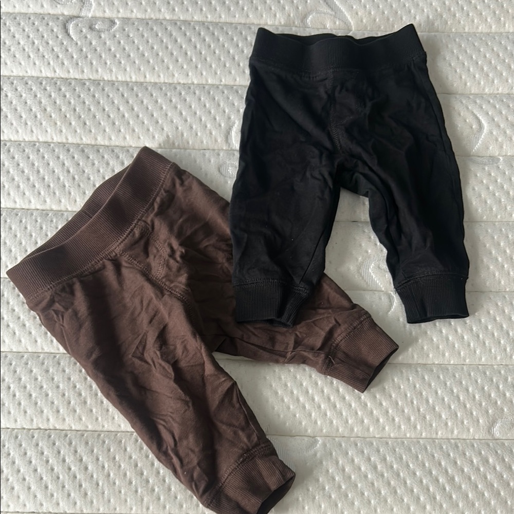 Kids Black and Brown Bottoms